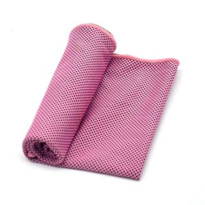 Chladicí ručník 32 x 90 cm růžový