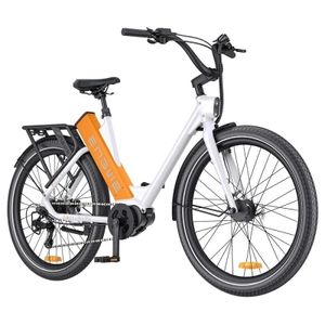 Elektrický bicykel ENGWE P275 ST 19.2AH | 250W Batéria 691.2WH Dojazd 260KM | Biela-oranžová