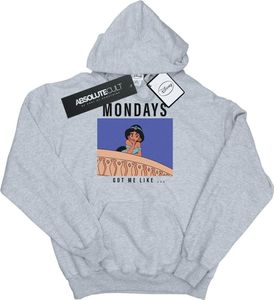 Disney Princess - "Mondays Got Me Like" Kapuzenpullover für Damen BI12548 (L) (Grau)