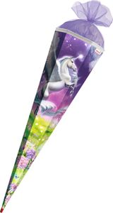 ROTH 678850 ROTH Schultüte "Magic Pegasus", eckig, 850 mm
