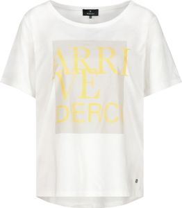 Monari -  Damen T Shirt (409000), Größe:38, Farbe:off white (102)