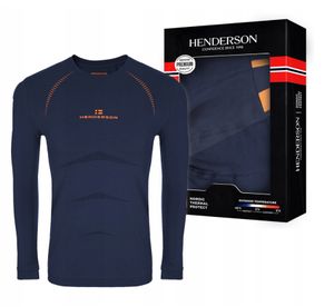 Henderson NORDIC Pánské termo tričko - modré - L
