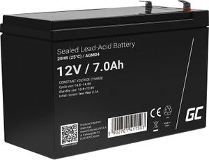 AGM Akku Blei-akku Ladegerät Blei-Batterie USV Gelakku Ersatzakku Lead-Acid Notstrom Unbemannt Kinderauto Echolot Elektroauto USV 12V 7Ah Alarmanlage Kinder Fahrzeuge Notbeleuchtung Spielzeug Gewichte