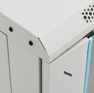 vidaXL 18U Netzwerkschrank 19" IP20 Grau 60x60x100 cm