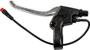Zündapp Bremsgriff 200 mm 2 Pin Bremshebel Zweifingertyp Bremse Paar Set links rechts Power Cut-Off (links)