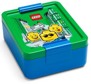 Lego Iconic Boy Snackbox - blau/grün