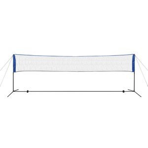 Hochwertigen - Badmintonnetz-Set mit Federbällen 500 x 155 cm "CLORIS"