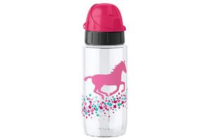 emsa KIDS Trinkflasche Tritan 0,5 Liter Kids pink Horse