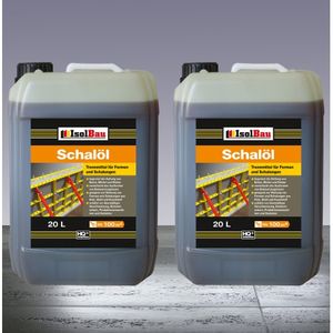 Isolbau 40L Schalöl Professional Schaloel Trennmittel Betontrennmittel Schalungsöl