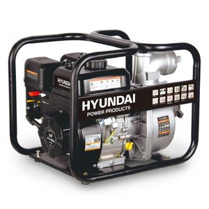 HYUNDAI Benzin-Wasserpumpe GWP57643 (500 L/Min, 30 m3/h, 2”/50 mm, 5.0 PS)