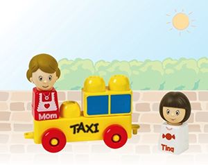 Tutor Blocks Meine ersten Magnetbausteine Taxi für Babys
