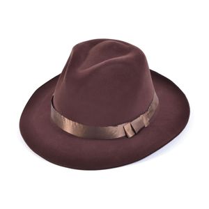 Bristol Novelty - Fedora-Hut für Herren/Damen Uni BN755 (Einheitsgröße) (Braun)