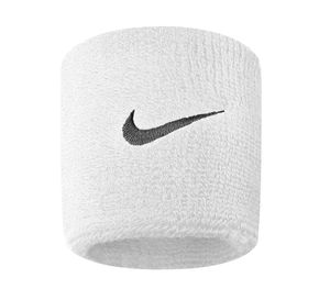 NIKE SWOOSH WRISTBANDS WHITE/BLACK Jedna veľkosť