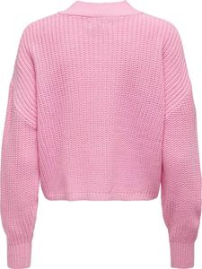 ONLY ONLCAROL NICE L/S CARDIGAN KNT NOOS Prism Pink XL