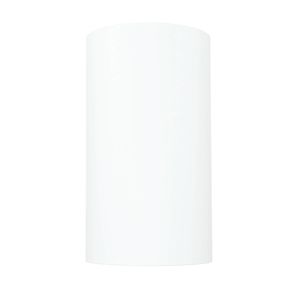 Lampenschirm Stoff "Gliona" Weiß Ø18,5cm für E27 Stehlampen Zylinder