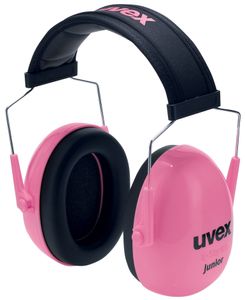 uvex Kapsel-Gehörschutz K Junior pink / schwarz