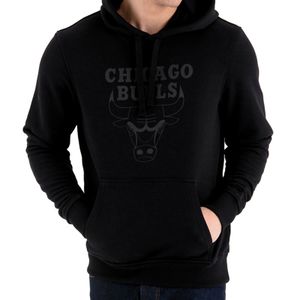 New Era Fleece Hoody - NBA Chicago Bulls schwarz
