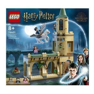 LEGO 76401 Harry Potter Hogwarts: Sirius’ Rettung Spielzeug-Set aus der Gefangene von Askaban, Schloss Erweiterung mit Seidenschnabel