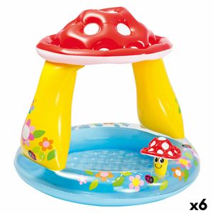 Nafukovací brouzdaliště pro děti Intex houby markýza 45 L 102 x 89 x 102 cm (6 kusů)