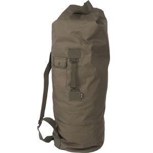 Taška Mil-Tec US duffel s dvojitým popruhom, "Pes", olivová