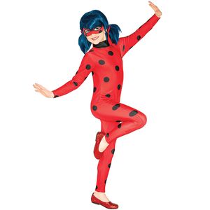 Karnevalskostüm Faschingskostüm Mädchen Ladybug Größe 104