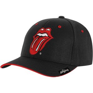 The Rolling Stones - Baseball-Mütze für Herren/Damen Unisex RO4465 (Einheitsgröße) (Schwarz)