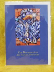 Glückwunschkarte / Grußkarte - Zur Kommunion