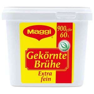 Maggi Gekörnte Brühe Extra fein 60 Liter Großpackung für Gastro 900g