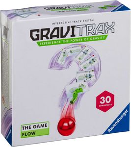 Ravensburger GraviTrax The Game Flow - gra logiczna dla fanów marmurowych tras, zabawka konstrukcyjna dla dzieci w wieku od 8 lat