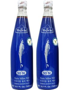 Doppelpack Megachef PREMIUM Anchovy-Fischsauce glutenfrei  (2x 500ml) | ohne Glutamat