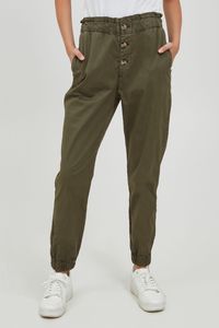 OXMO OXConzi Damen Chino Hose Stoffhose Regular Fit