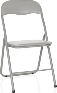 hjh OFFICE Klappstuhl TUDELA BASIC Polyvinylchlorid (PVC) Beistellstuhl Gästestuhl Stuhl klappbar bis 120 kg belastbar