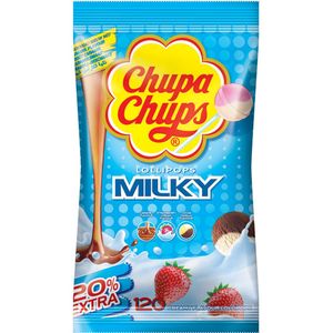 Chupa Chups lizaki dla smakoszy 120 torebek uzupełniających lizaki kulki 1440g