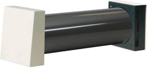 Dezentrales Lüftungsgerät Self-Air 40WS-W mit Wärmerückgewinnung und Superschalldämmung