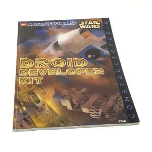 1x Lego Bauanleitung A4 Buch Mindstorms Star Wars Droid Developer Kit 9748