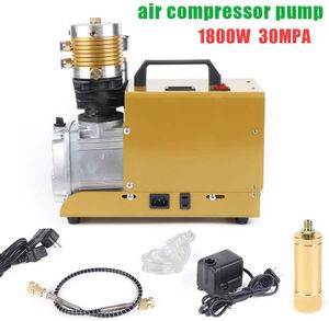 Elektrische Hochdruckluftpumpe Kompressorpumpe  Hochdruck Kompressor     PCP Luft Kompressor + Öl-Wasser-Abscheider  30MPA 4500PSI    für 0-6.8L Zylinder