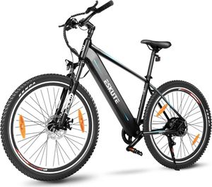 ESKUTE E-Bike Netuno 27,5" ebike s 36V 14,5Ah batériou Samsung až do 100 km, motorom BAFANG a Shimano 7 rýchlostí Najlepší elektrický bicykel pre mužov a ženy