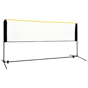 Duolm Badmintonnetz Verstellbar 300x103x94-158 cm Metall