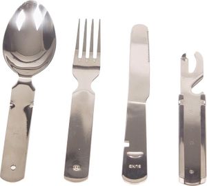 MIL-TEC Essbesteck Modell Bundeswehr Eßbesteck Campingbesteck stainless steel