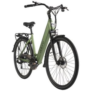 ADORE E-Citybike 28" Alu Cityfahrrad CV-180 Heckmotor 45NM / 12,8Ah Maigrün matt Adore 175E