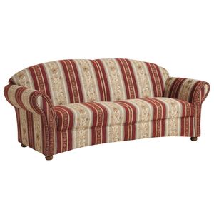 Max Winzer   Sofa 2,5-Sitzer - Farbe: rot - Maße: 202 cm x 86 cm x 83 cm; 2887-3000-2046823-F07