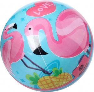 kugel Flamingo 14 cm grün/rosa