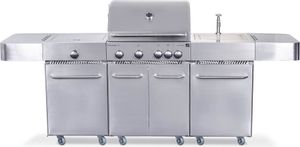 Grill gazowy G21 Arizona, kuchnia BBQ Premium Line 6 palników + zawór redukcyjny gratis
