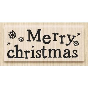 Heyda 211800408 Stempel Weihnachten "Merry Christmas"