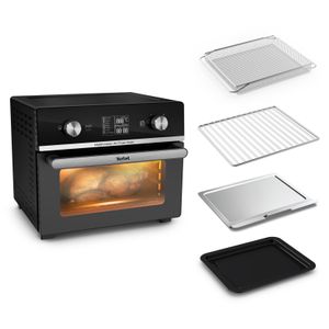 TEFAL Easy Fry Air Fryer Oven 20L FW6058 schwarz/silber