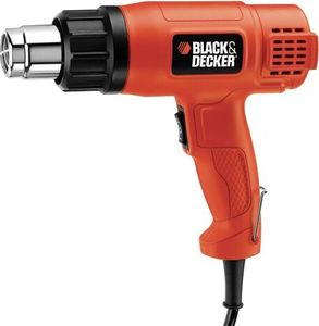 Black & Decker KX1650-QS Heißluftpistole 740 l/min 600 °C 1750 W Schwarz, Orange