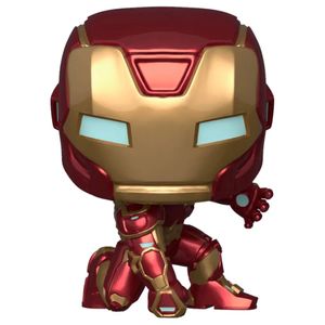 Funko - Pop! Marvel: Avengers Game - Iron Man Figurine, Stark Tech Suit, Multicolor (47756) OCIOSTOCK Rango Edades: +3 Años