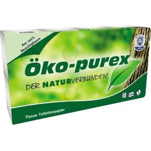 ?KO-PUREX Toilettenpapier 2lagig 250Blatt 8 Rolle/Pack.