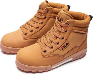 FILA Herren mittelhoher Winterschuh Schnürschuh high top boots Grunge II mid cut, Farbe:Braun, Schuhgröße:EUR 41, Artikel:-23015 chipmunk-marshmallow