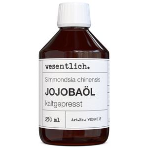Jojobaöl kaltgepresst 250ml von wesentlich.